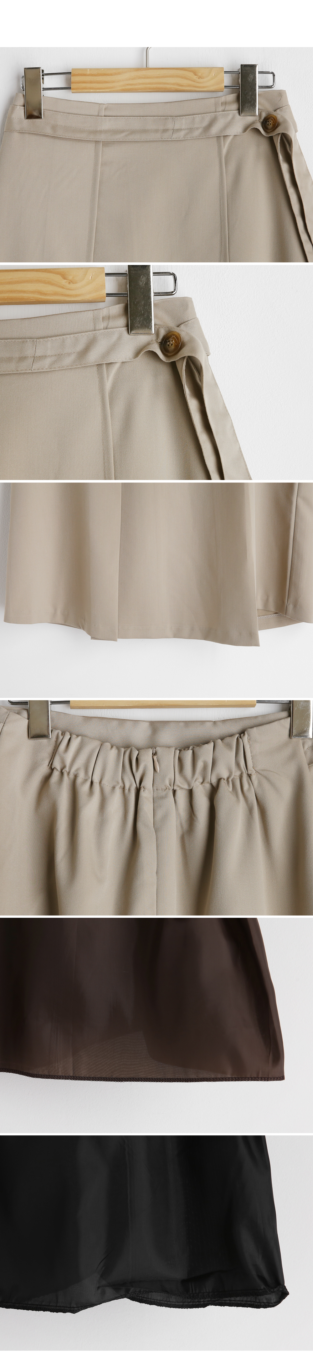 ボタンストラップスカート・全3色 | DHOLIC | 詳細画像15