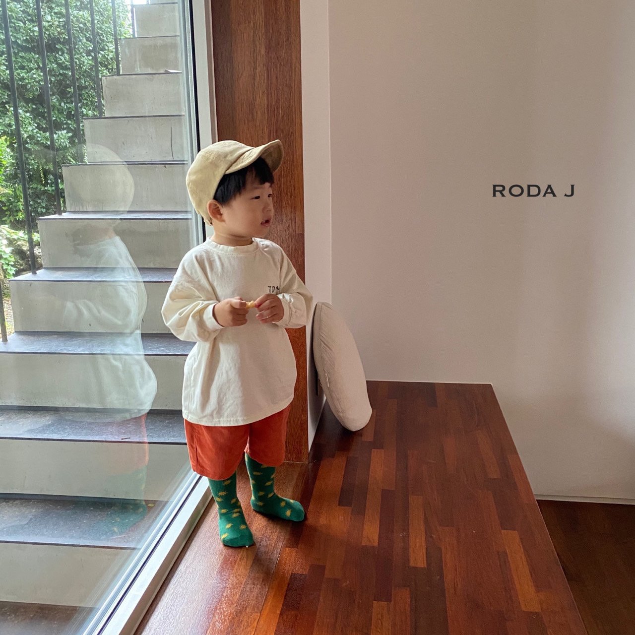 アースカラーコットンハーフパンツ | 詳細画像10