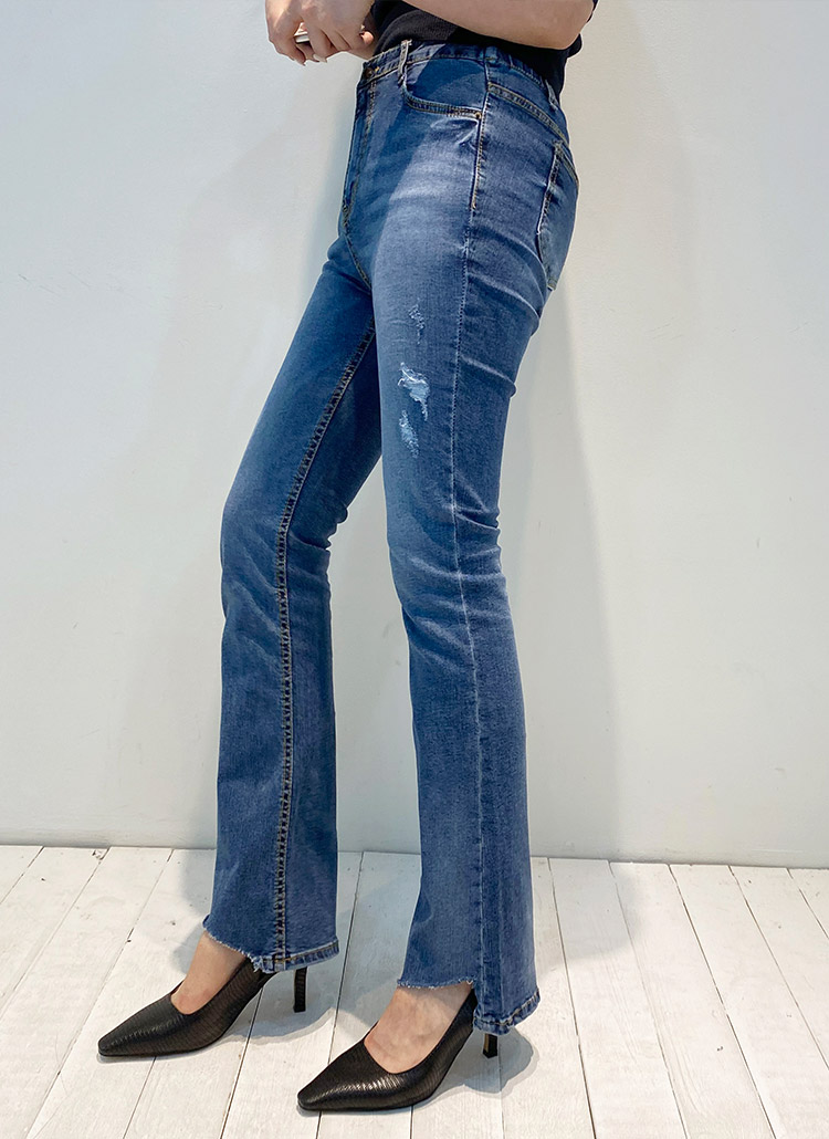 アシメヘムブーツカットデニムパンツ レディースファッション通販 Dholicディーホリック ファストファッション 水着 ワンピース アシメヘムブーツカットデニムパンツ レディースファッション通販 Dholicディーホリック ファストファッション 水着 ワンピース