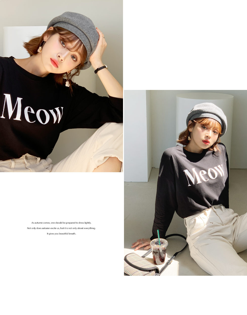 MeowロゴTシャツ・全3色 | DHOLIC | 詳細画像8