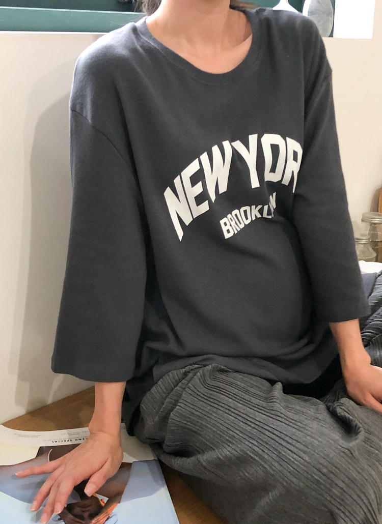 NEWYORKレタリングTシャツ | soim | 詳細画像1