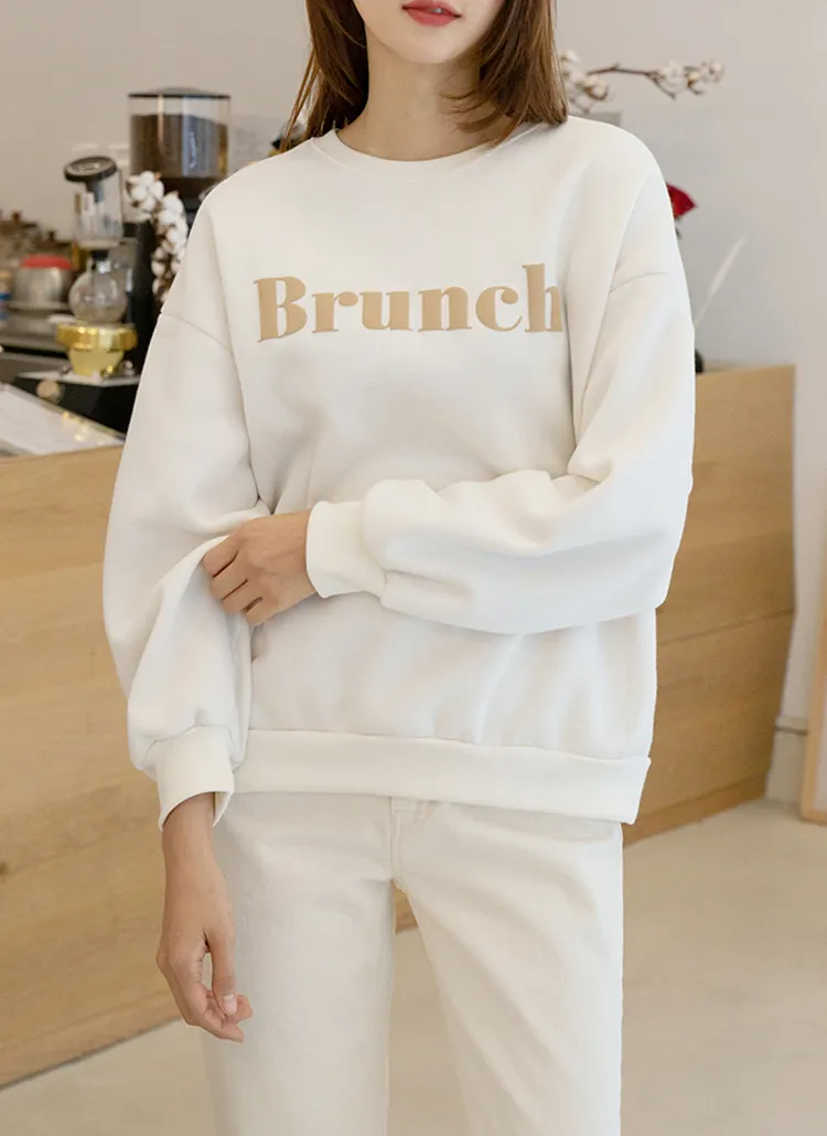 裏起毛Brunchスウェット | Atelier Nain | 詳細画像1