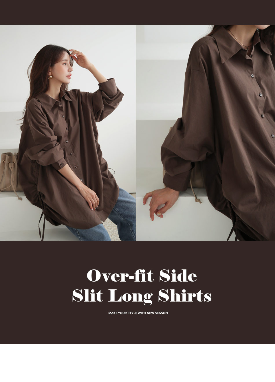 サイドドロストシャツ・全3色 | DHOLIC | 詳細画像2