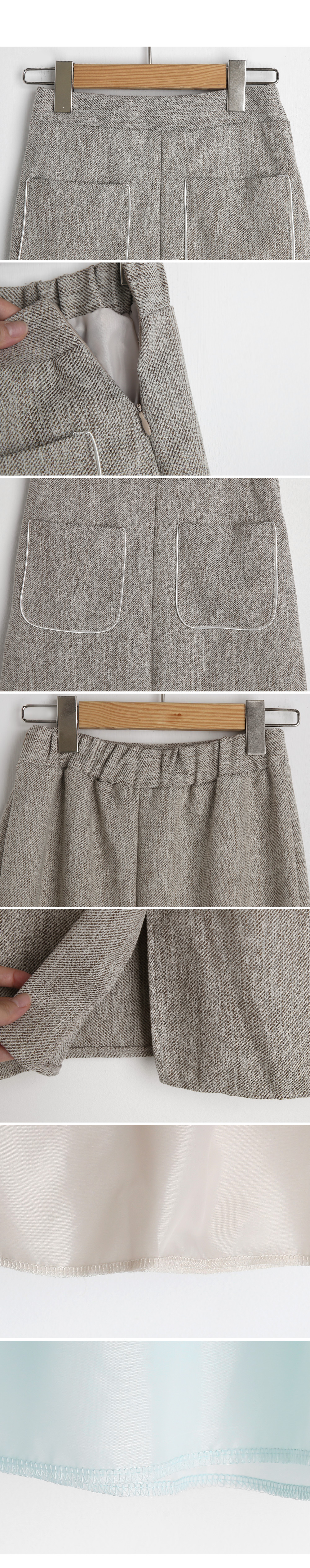 ポケットHラインスカート・全3色 | DHOLIC | 詳細画像16