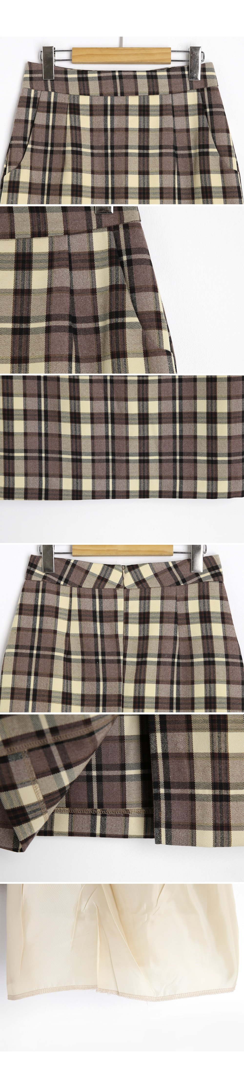 チェックHラインスカート・全2色 | DHOLIC PLUS | 詳細画像20