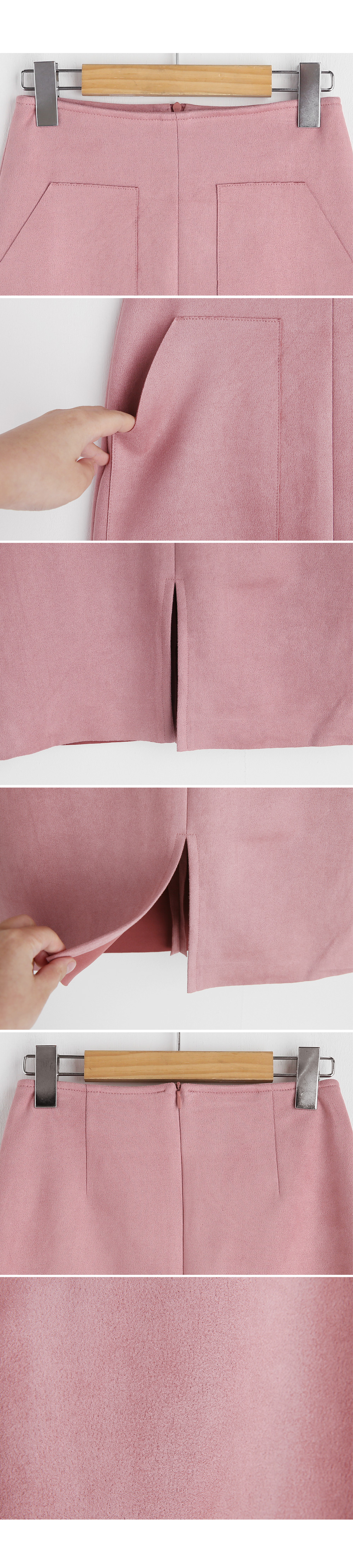 スエード調ポケットスカート・全3色 | DHOLIC | 詳細画像19