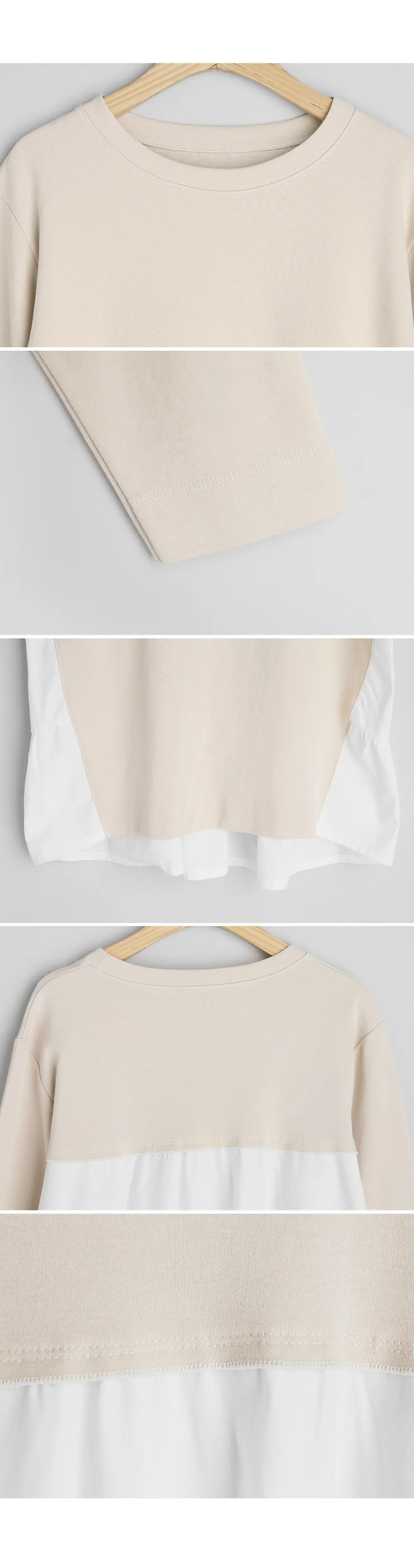 バックティアードTシャツ・全3色 | DHOLIC | 詳細画像10