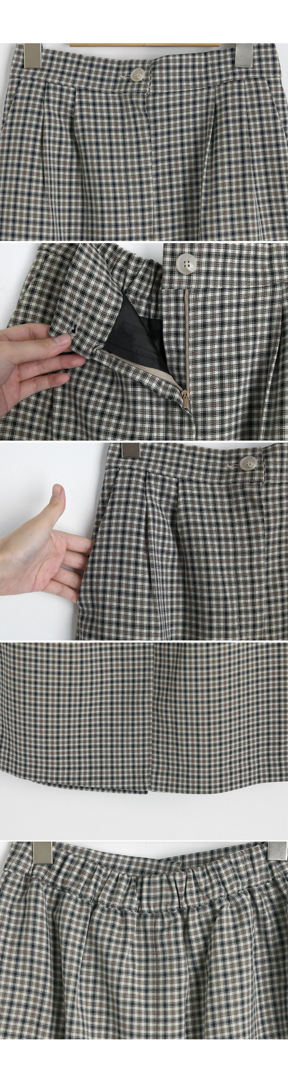 チェックHラインスカート・全2色 | DHOLIC | 詳細画像12