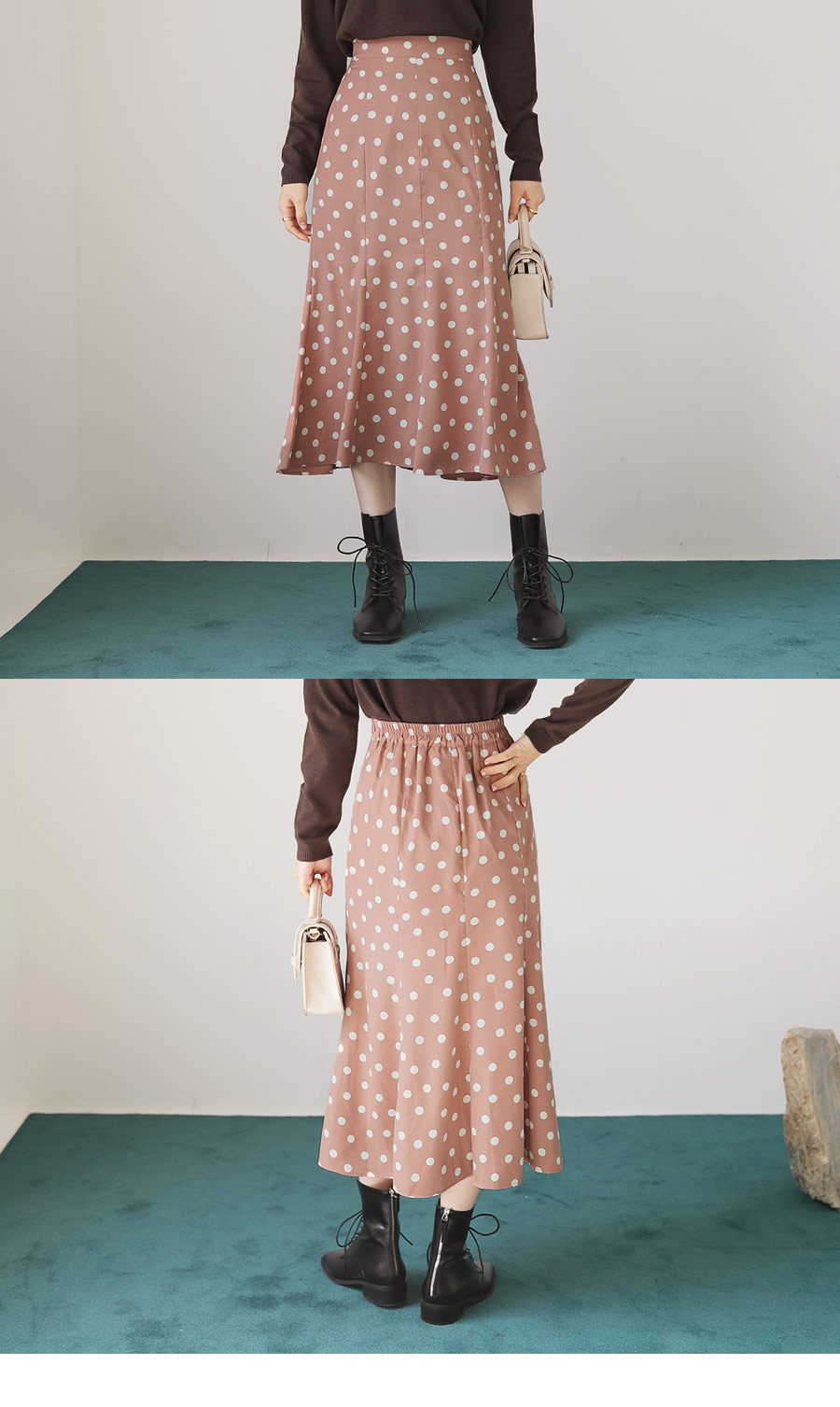 ドットフレアススカート・全3色 | DHOLIC PLUS | 詳細画像2