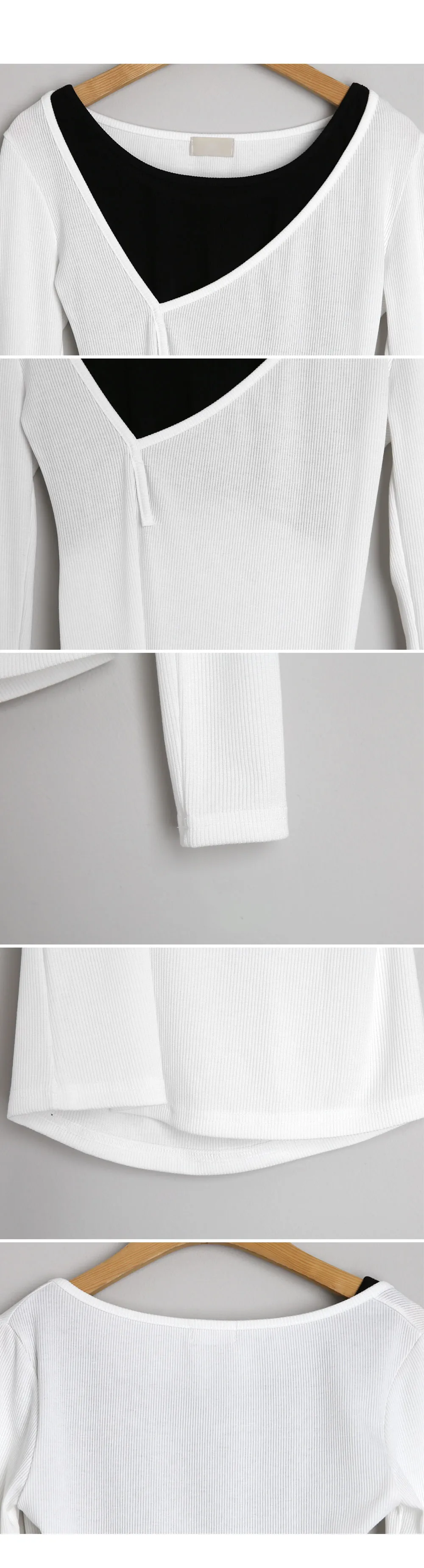 レイヤードライクTシャツ・全2色 | DHOLIC | 詳細画像11