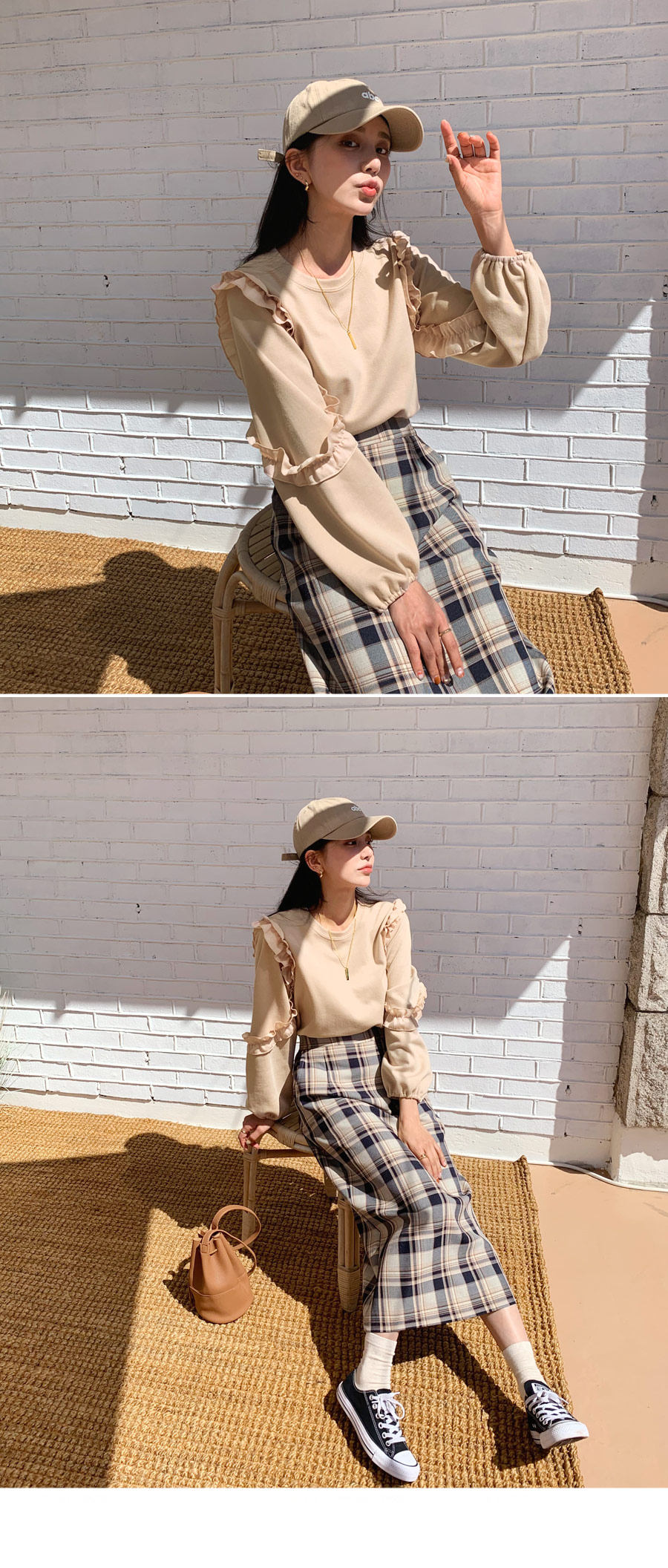 abc刺繍キャップ・全6色 | レディースファッション通販 - DHOLIC