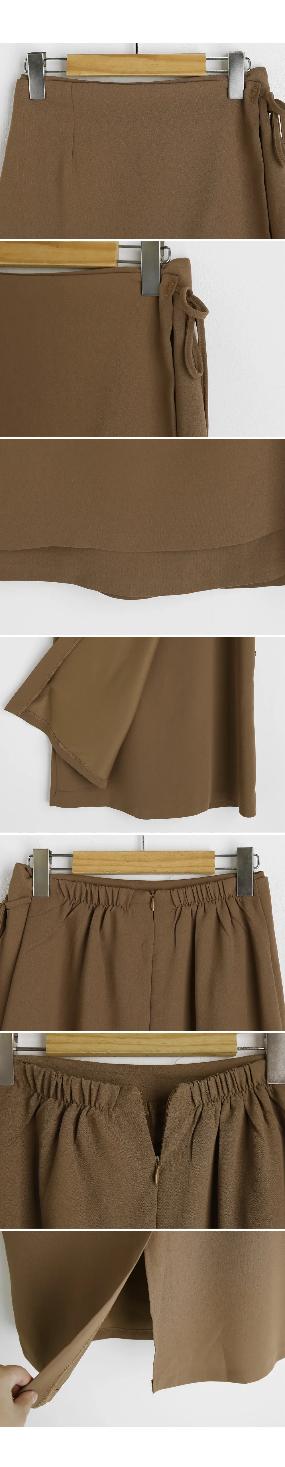ラップHラインスカート・全2色 | DHOLIC | 詳細画像10