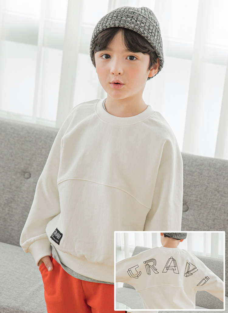 バックロゴスウェット(kids)のサムネイル