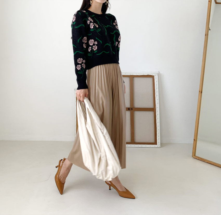 フラワーパターンニット・全4色 | DHOLIC | 詳細画像8