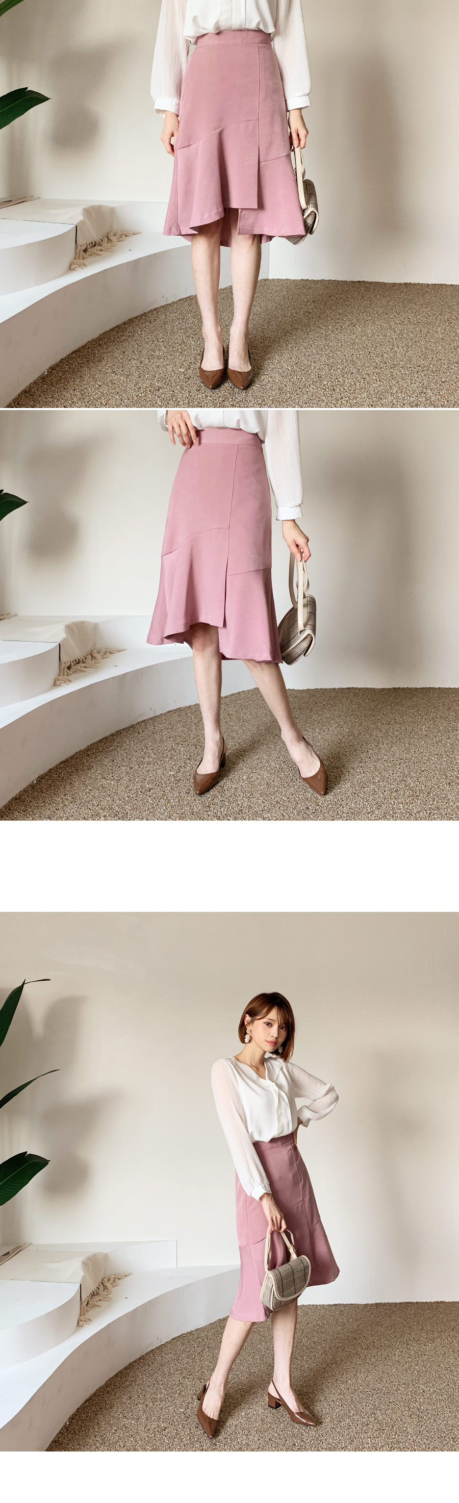 フレアアンバランススカート・全3色 | DHOLIC | 詳細画像5