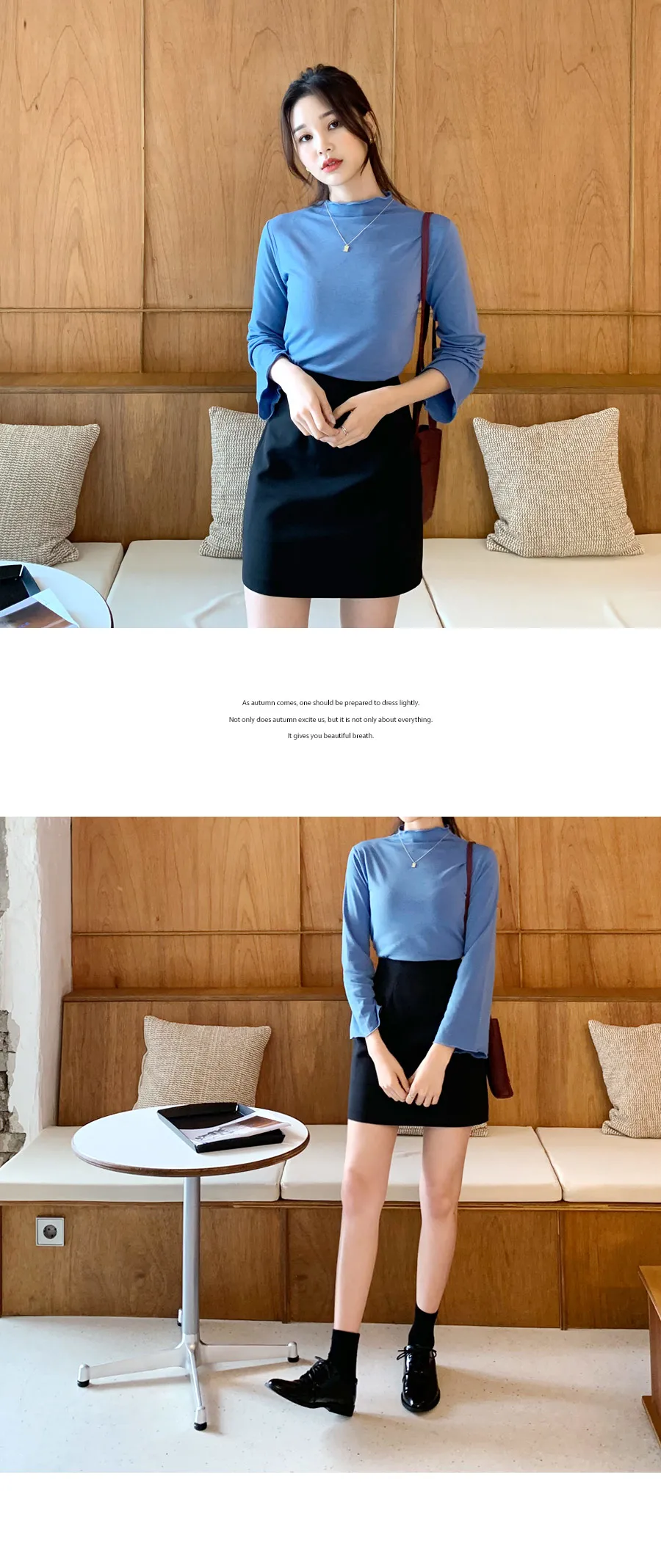 ミニAラインスカート・全3色 | DHOLIC | 詳細画像3