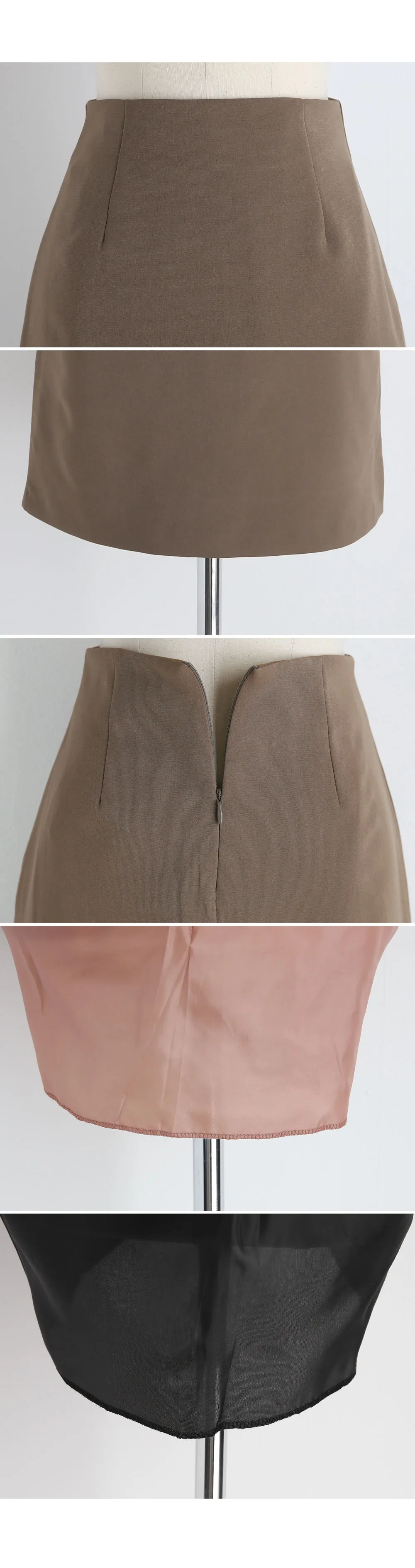 スリーボタンジャケット&AラインミニスカートSET・全3色 | DHOLIC | 詳細画像11