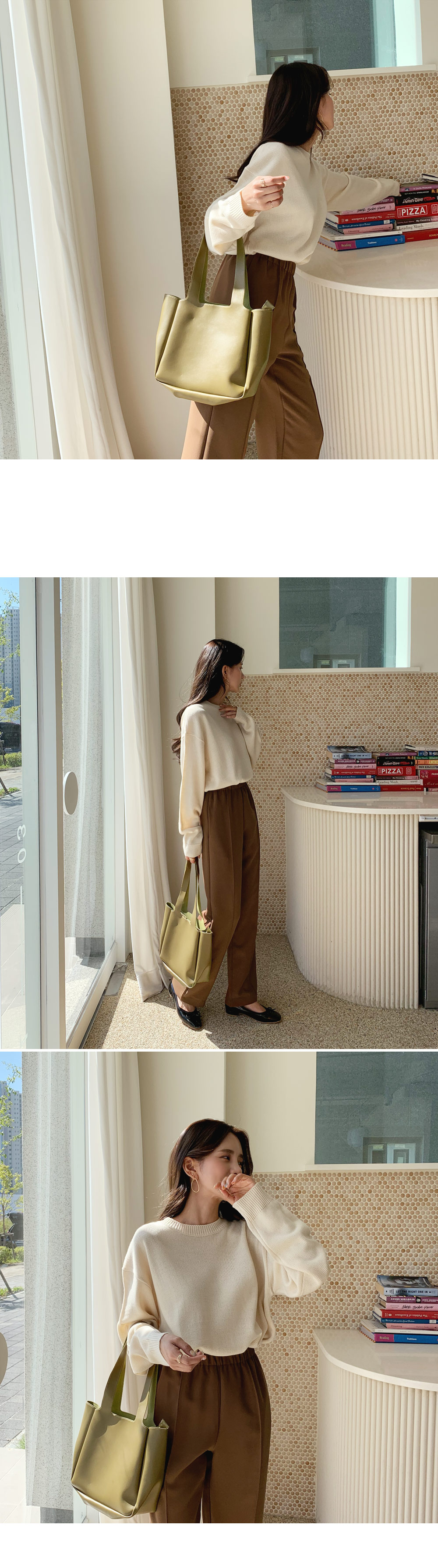 ラウンドルーズニット・全5色 | DHOLIC | 詳細画像2