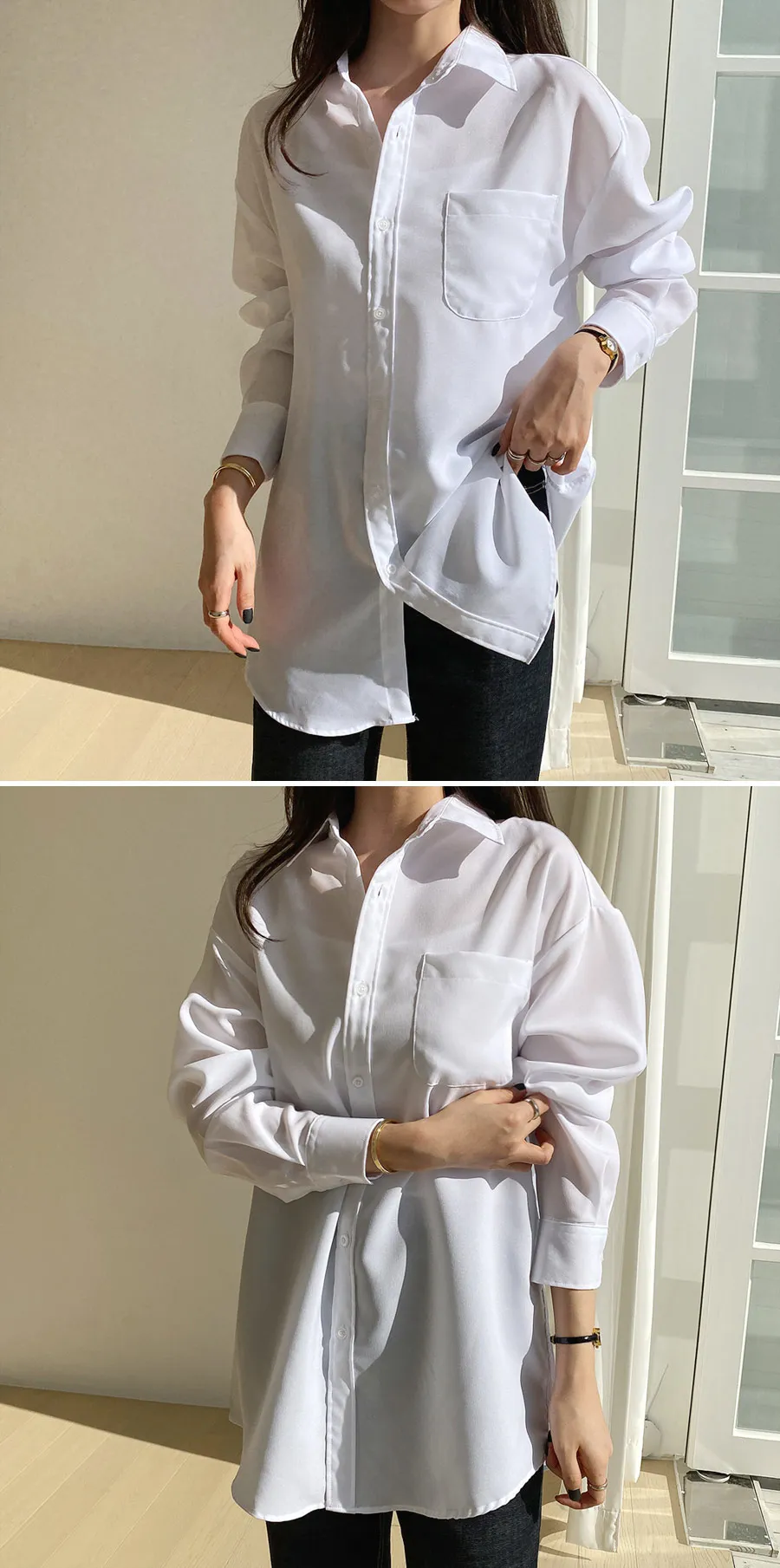 ワンポケットシャツ・全6色 | DHOLIC PLUS | 詳細画像18