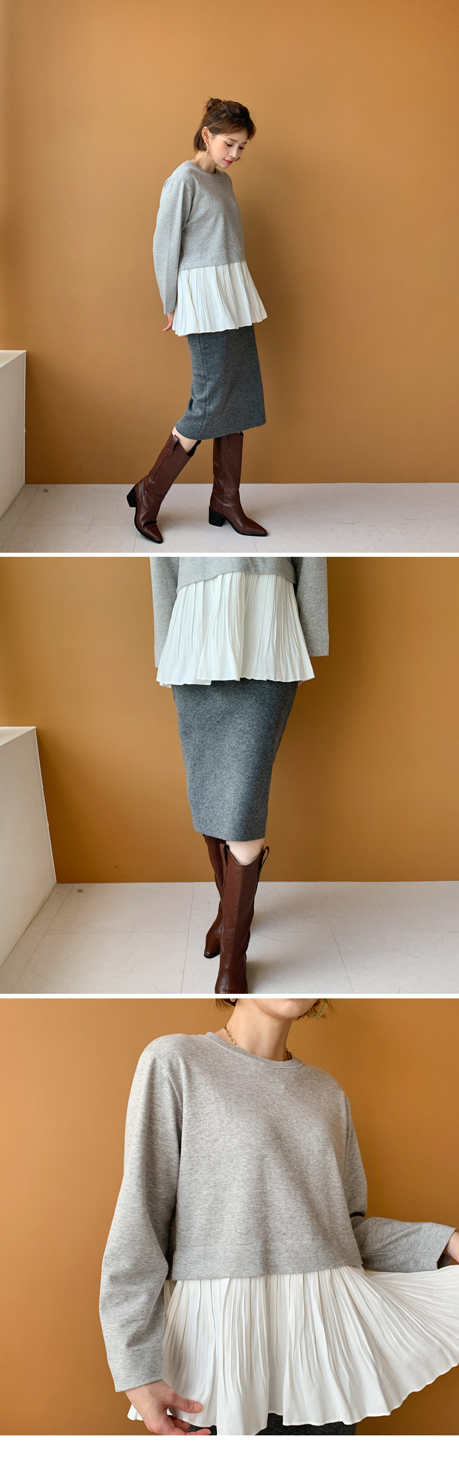 ニットHラインスカート・全5色 | DHOLIC | 詳細画像10