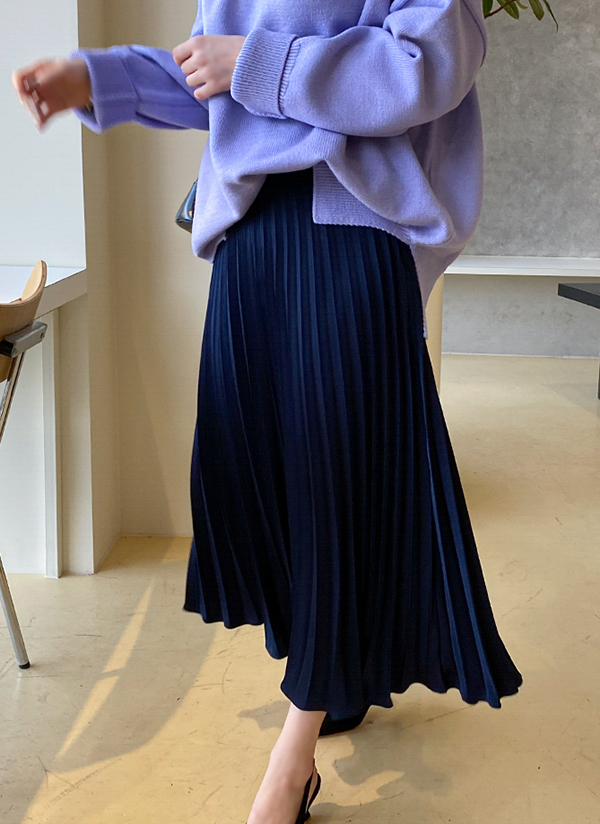 ロング丈プリーツスカートのサムネイル
