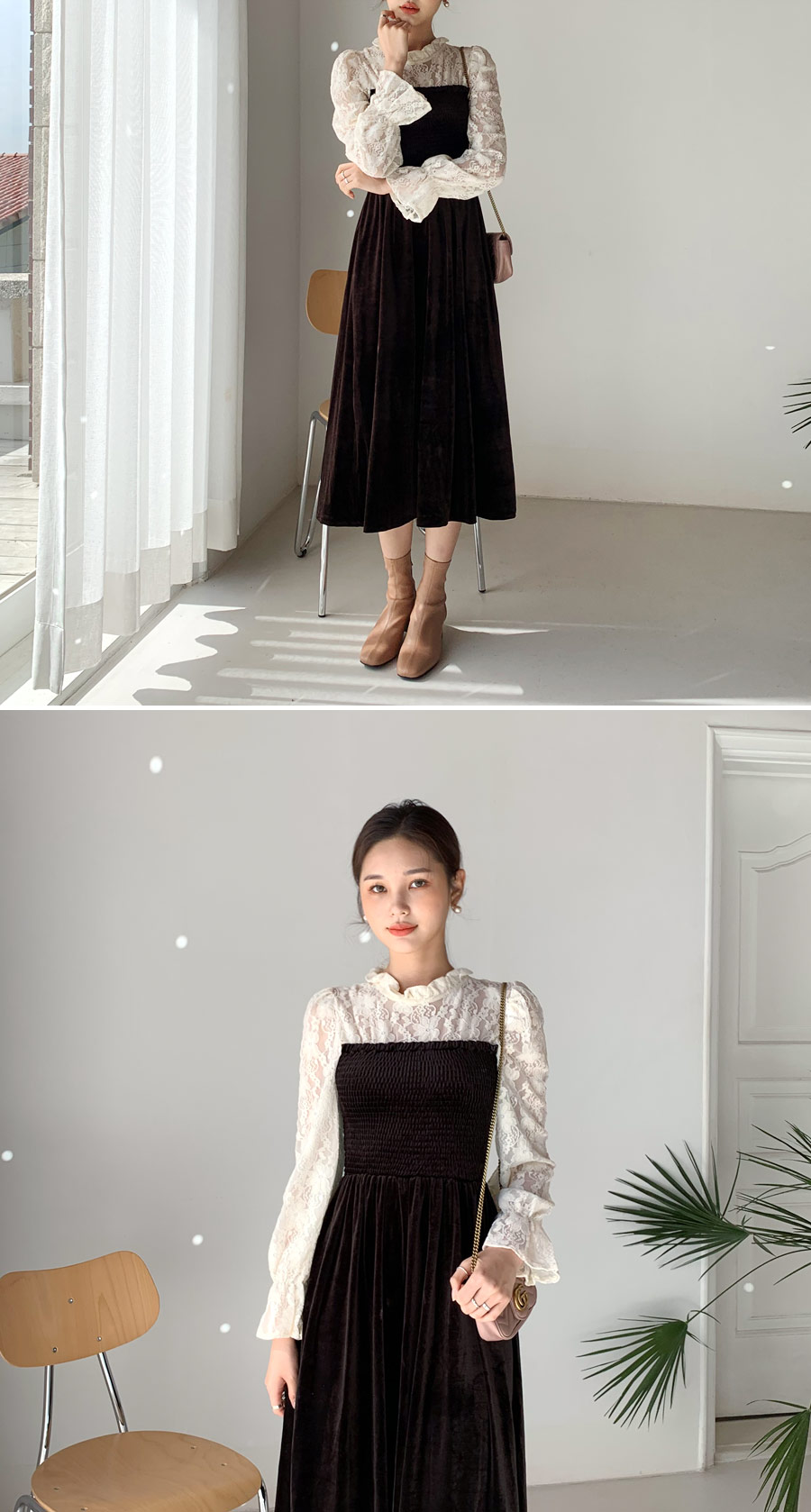 クロエ　Chloe ベロア　ワンピース　レース　パール　膝丈　レディース 楽天市場】ワンピース ：クロエ Iライン サマーカメリア ◇oph6-080001