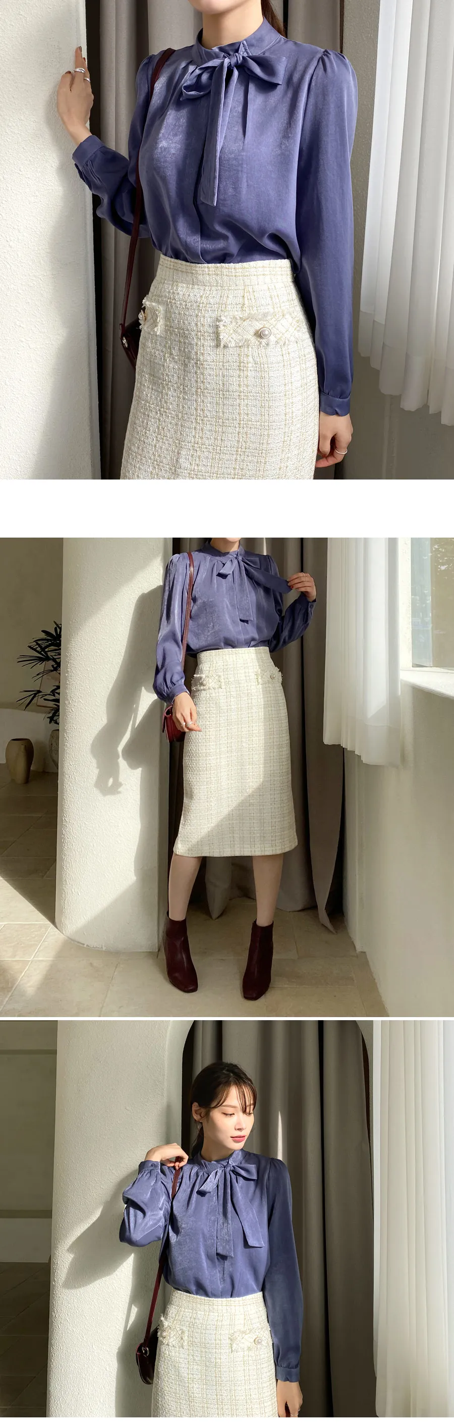 パールツイードスカート・全2色 | DHOLIC PLUS | 詳細画像9