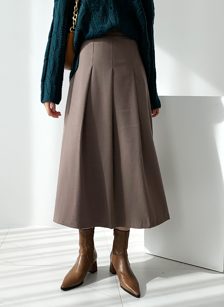 タックAラインスカート・全2色 | DHOLIC | 詳細画像1