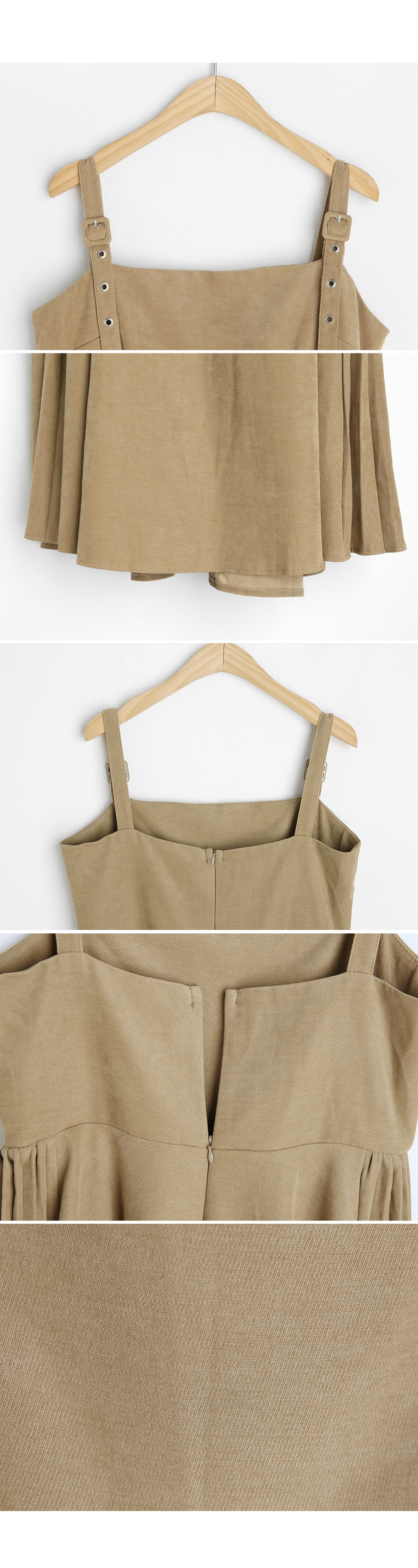 ベルトストラップワンピース・全3色 | レディースファッション通販