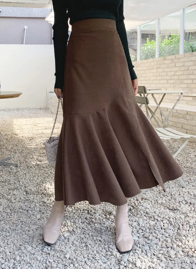 スリットマーメイドスカート・全3色 | DHOLIC | 詳細画像1