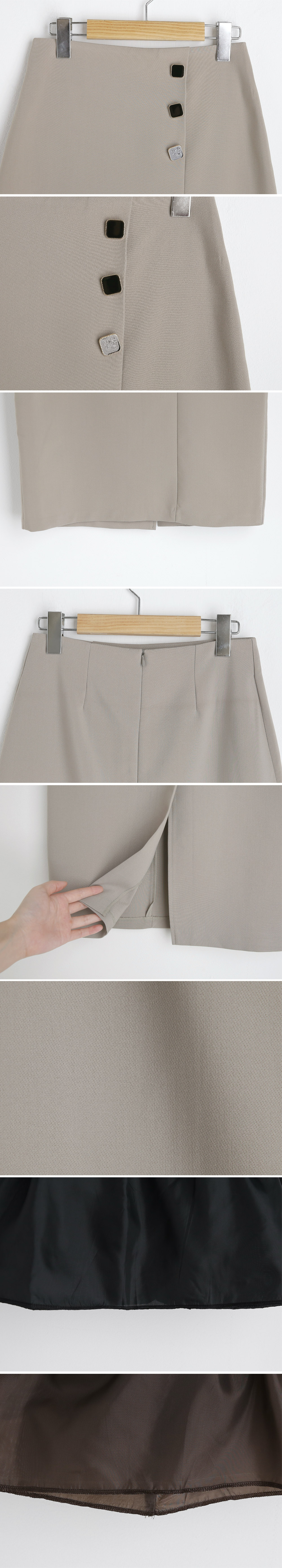 スエード調Hラインスカート・全3色 | DHOLIC PLUS | 詳細画像16