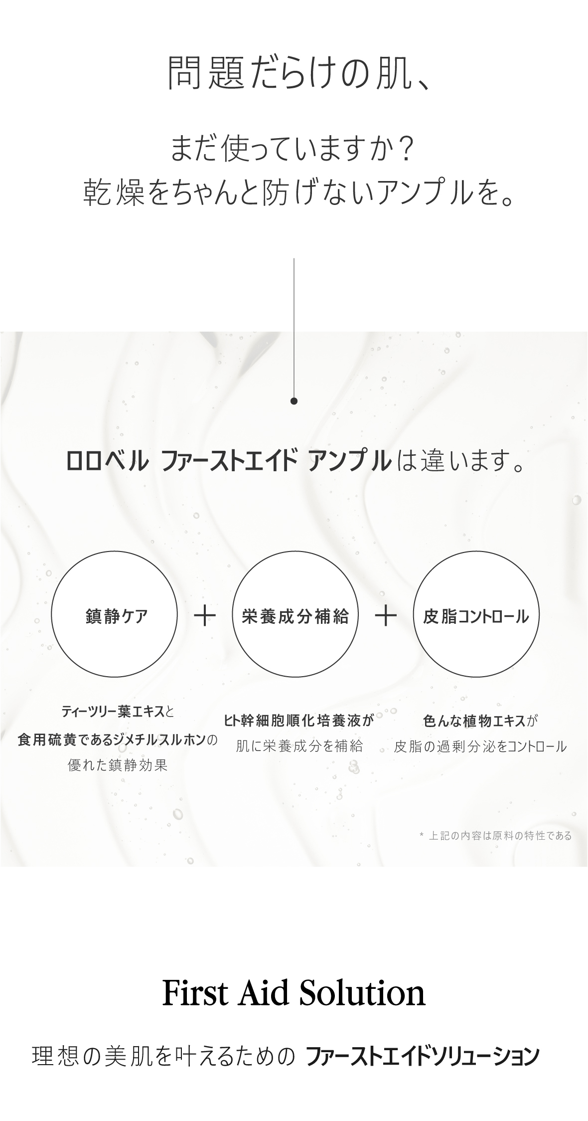 ロロベル] ファーストエイドアンプル | 韓国コスメ通販 - DHOLIC