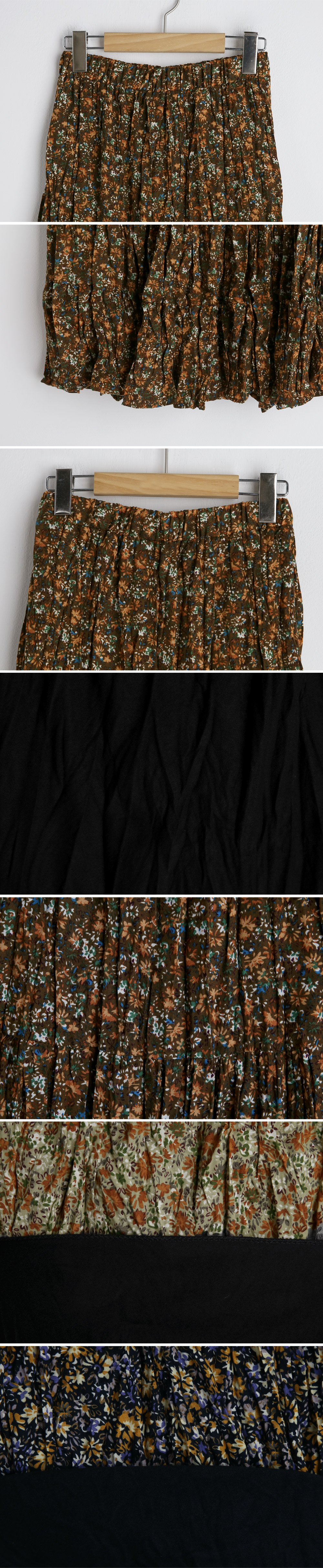 裏起毛小花柄スカート・全3色 | DHOLIC PLUS | 詳細画像11