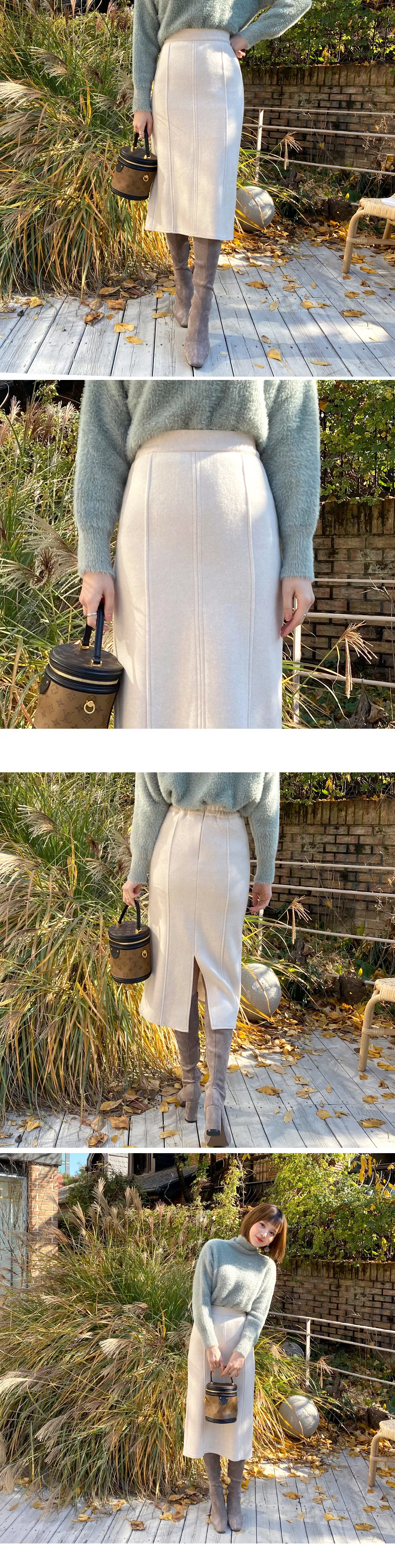 スリットHラインスカート・全3色 | DHOLIC | 詳細画像2