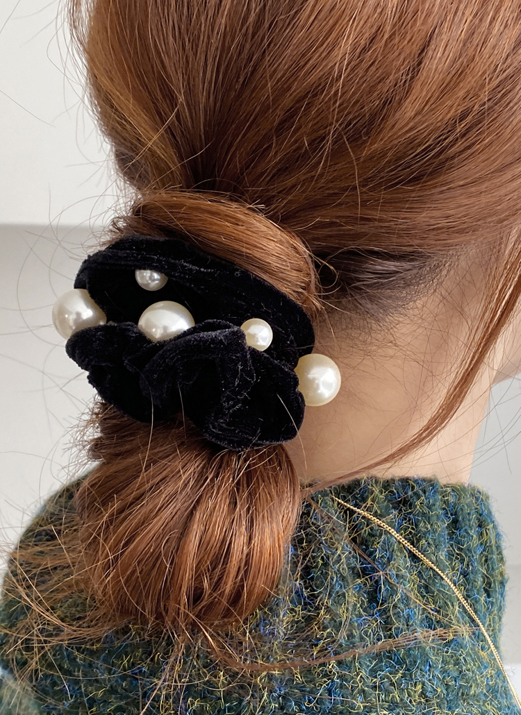 パール シュシュ カラーパールシュシュ/ シュシュ HanahanD 通販 16807526