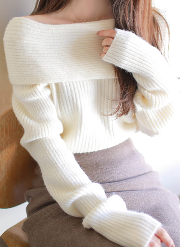 ソフトオフショルダーニット レディースファッション通販 Dholicディーホリック ファストファッション 水着 ワンピース