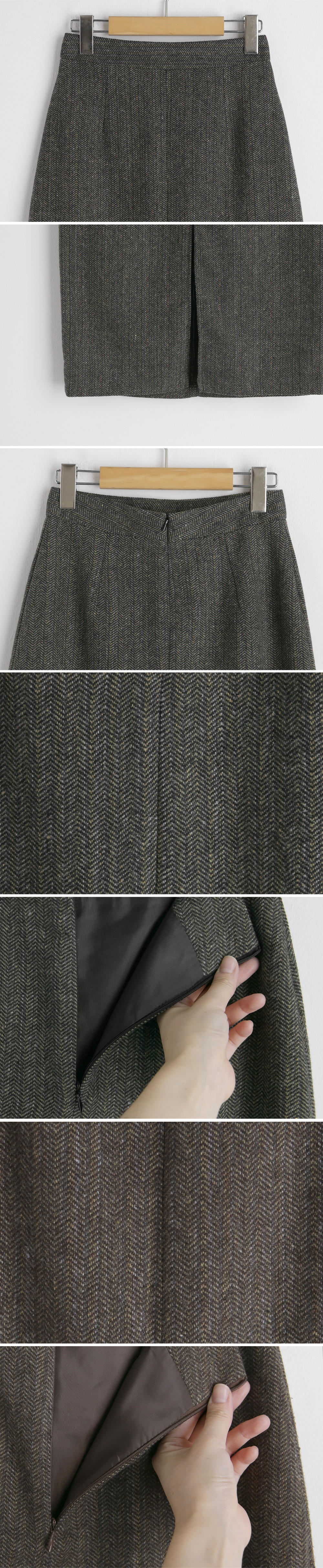 ヘリンボーンスカート・全2色 | DHOLIC PLUS | 詳細画像16