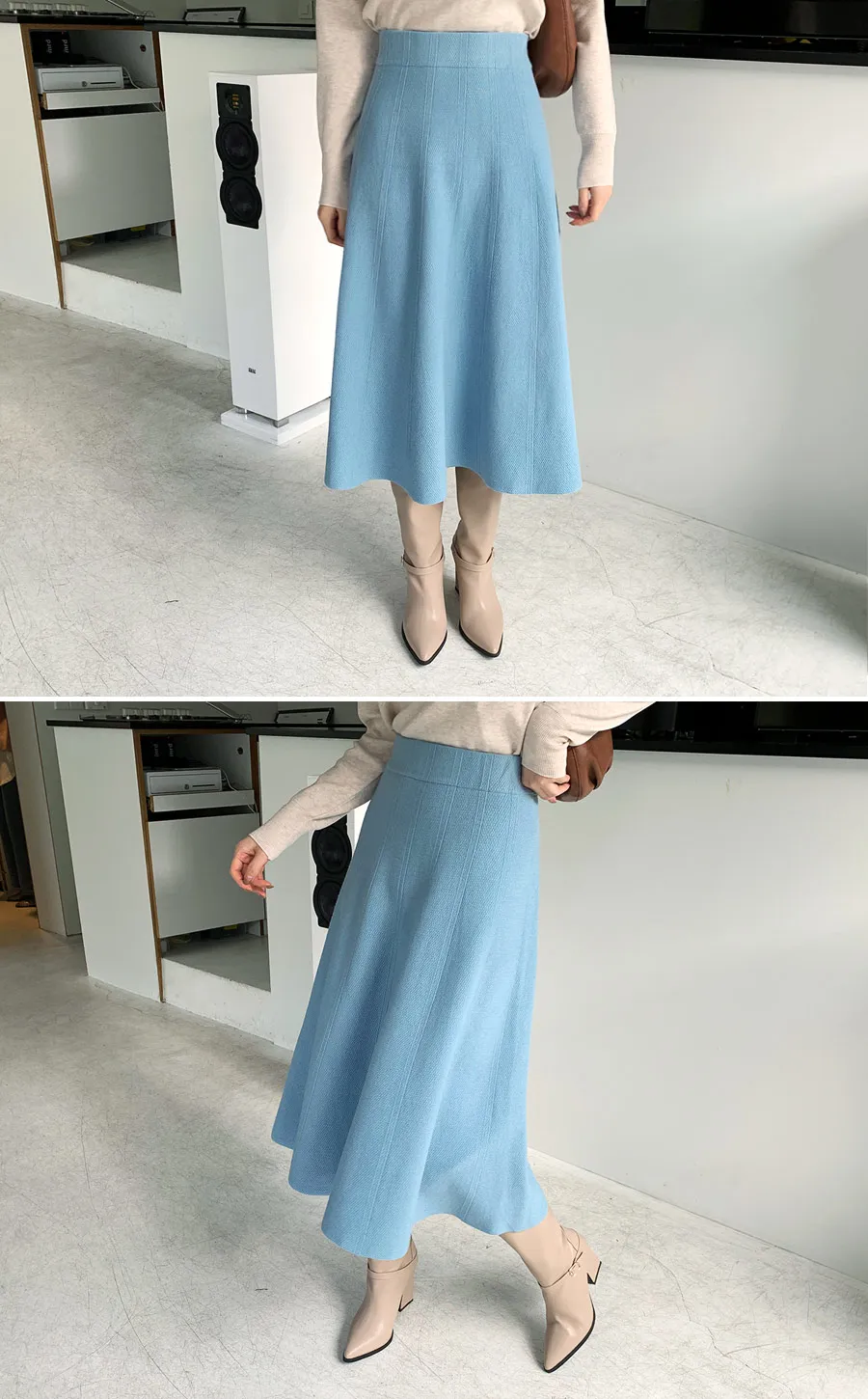 Aラインニットスカート・全4色 | DHOLIC PLUS | 詳細画像11