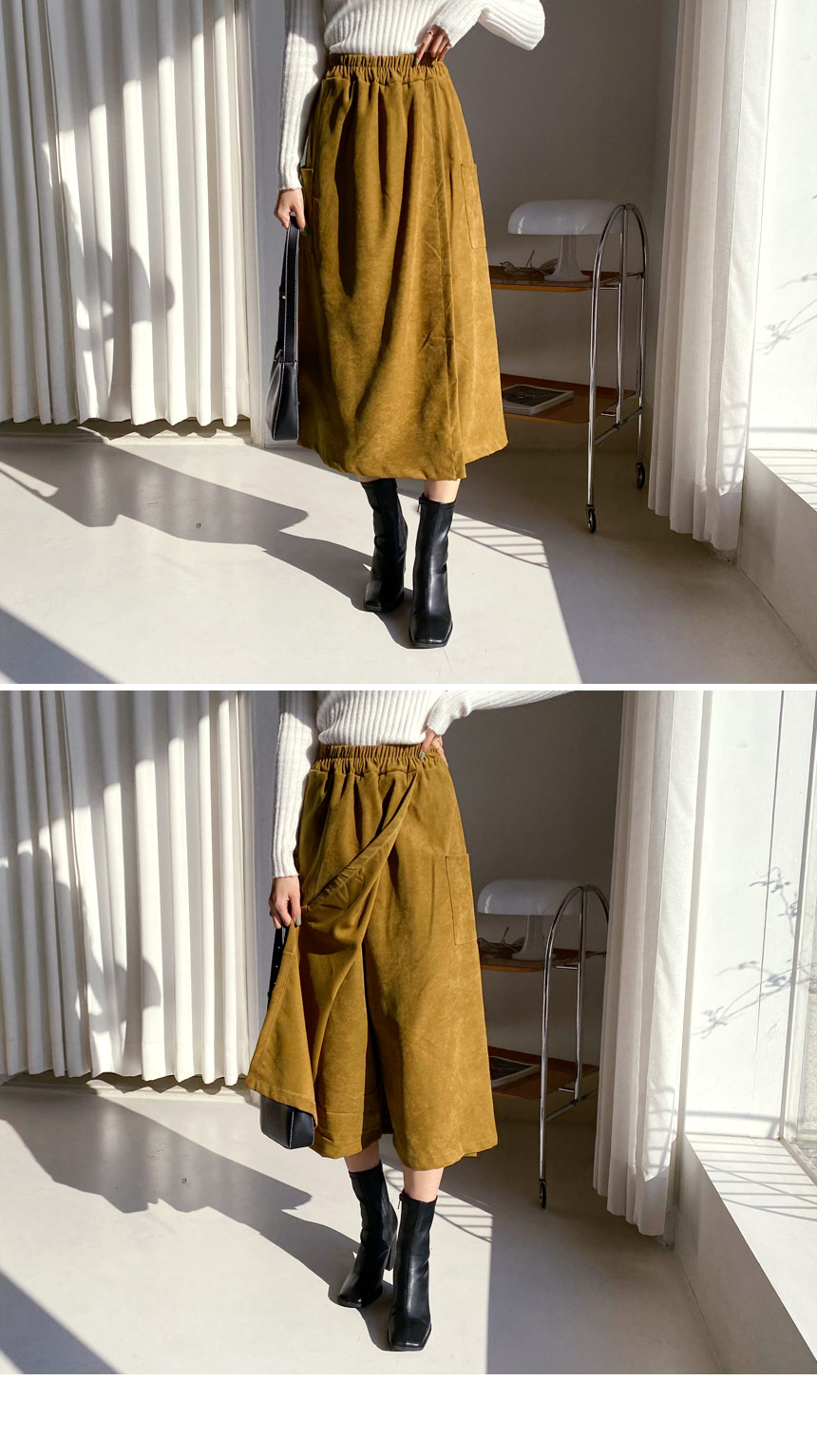 ポケットスカートパンツ・全3色 | DHOLIC PLUS | 詳細画像2