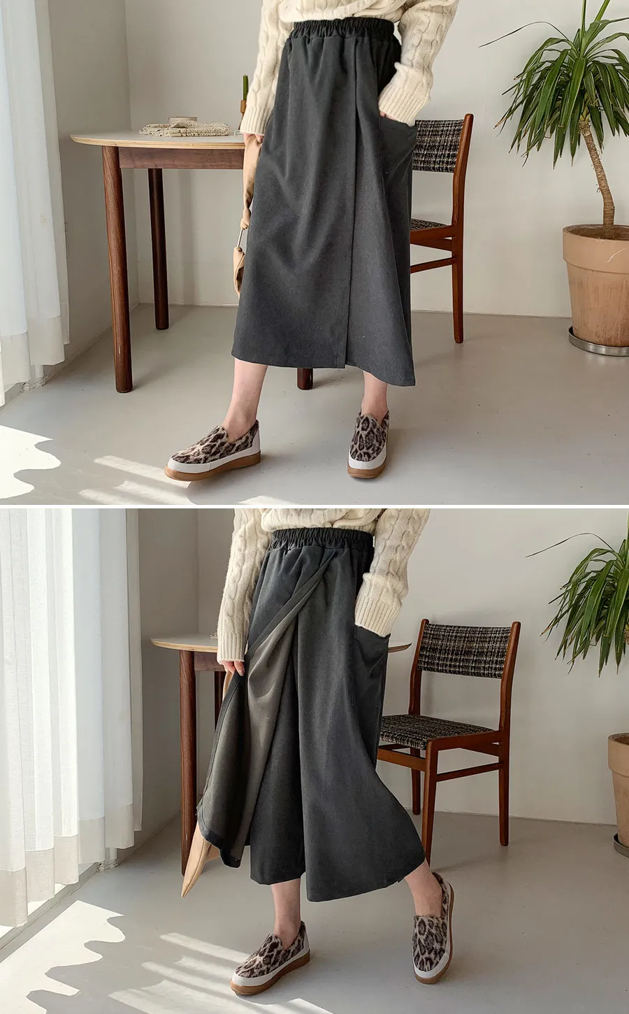 ポケットスカートパンツ・全3色 | DHOLIC PLUS | 詳細画像9