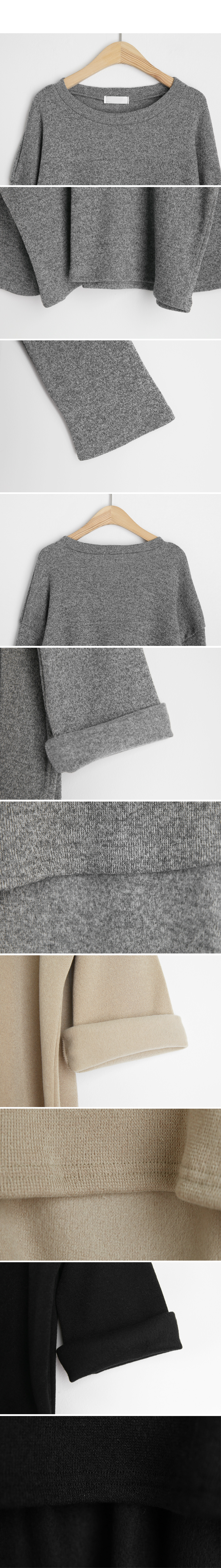 裏起毛ルーズTシャツ&スカートSET・全3色 | DHOLIC PLUS | 詳細画像15