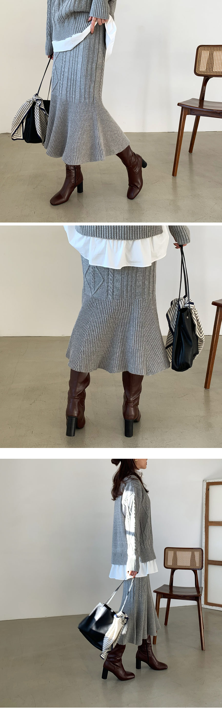 裏起毛ステッチロングブーツ・全3色 | DHOLIC PLUS | 詳細画像20