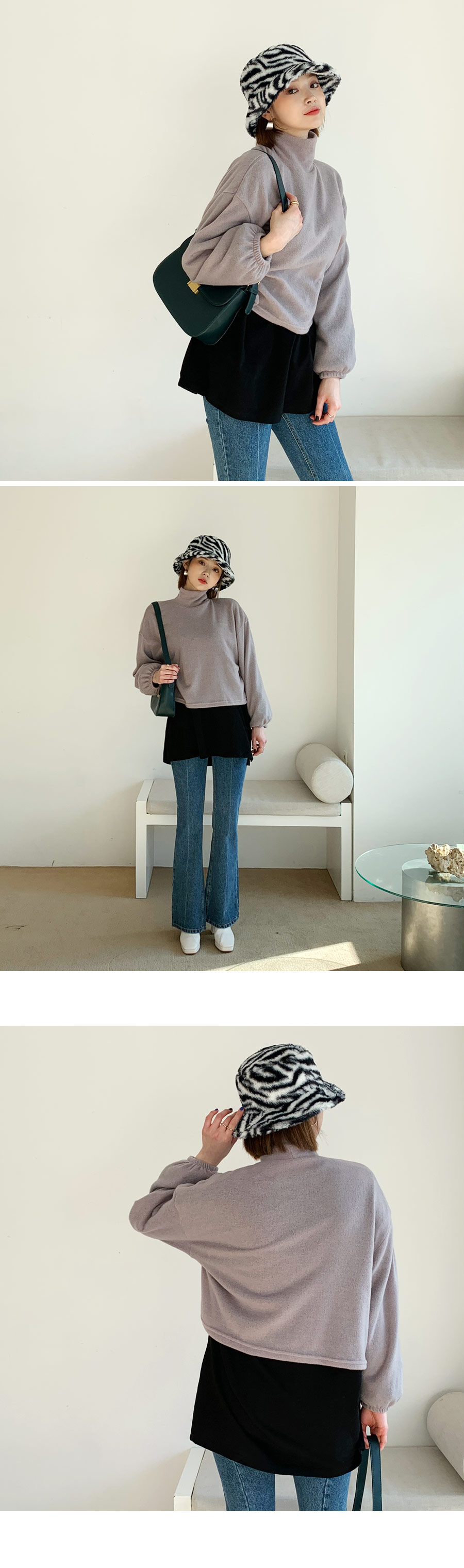 バックスリットデニムパンツ・全1色 | レディースファッション通販  