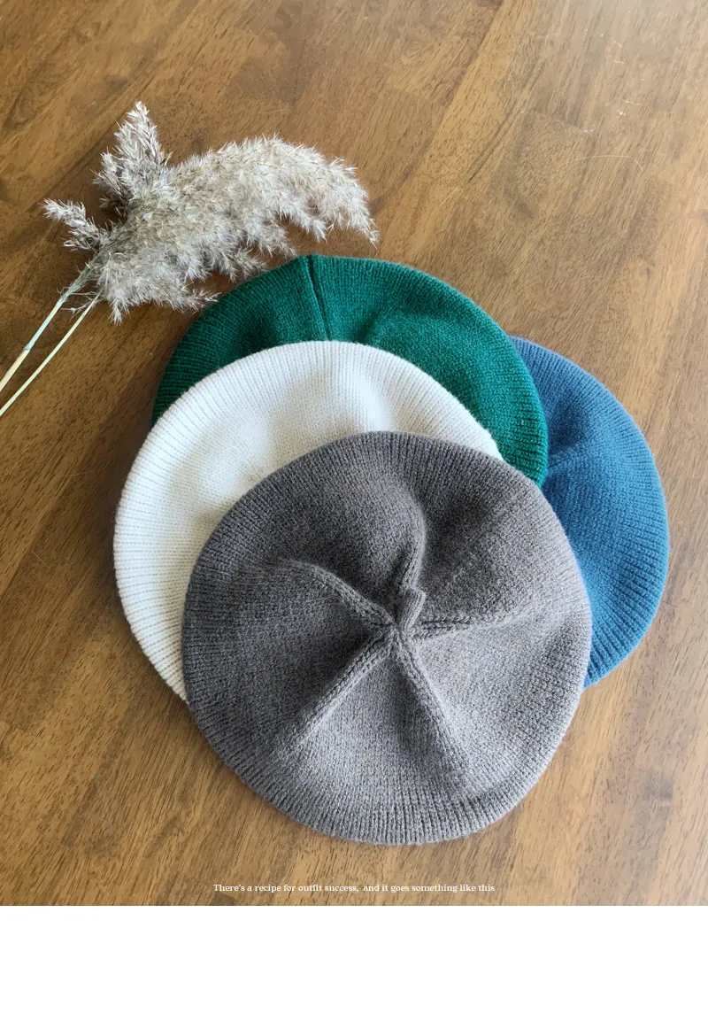 ニットベレー帽・全4色 | DHOLIC PLUS | 詳細画像2