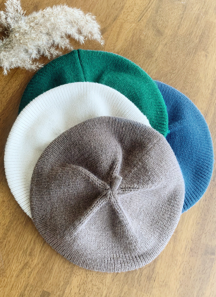 ニットベレー帽・全4色 | DHOLIC PLUS | 詳細画像1