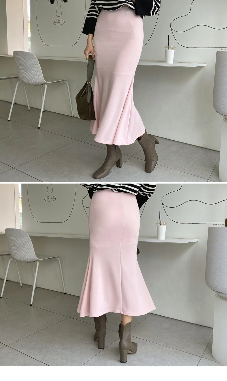 パステルマーメイドスカート・全4色 | DHOLIC PLUS | 詳細画像7
