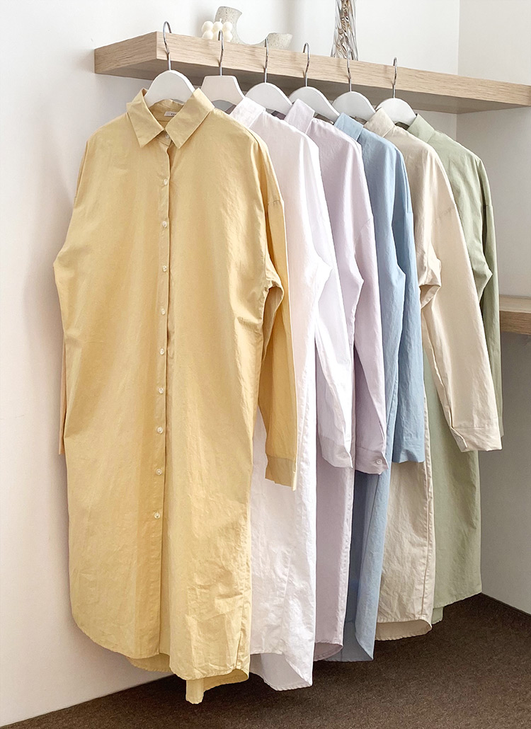 ロングシャツ・全6色 | DHOLIC | 詳細画像1