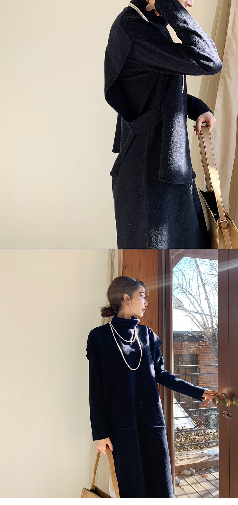 ベスト付ニットワンピース・全2色 | DHOLIC PLUS | 詳細画像11