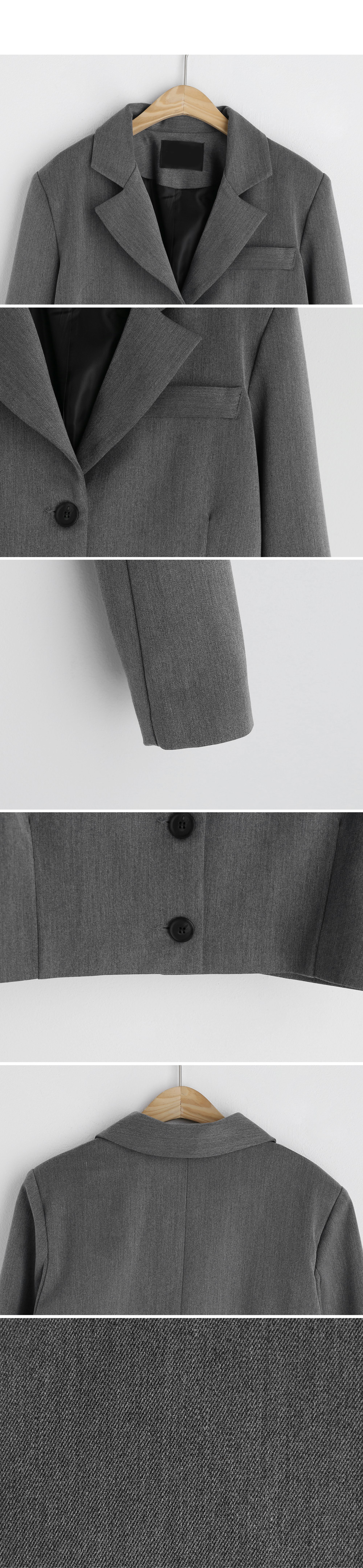 ショートジャケット&ワイドスラックスSET・全2色 | DHOLIC | 詳細画像11