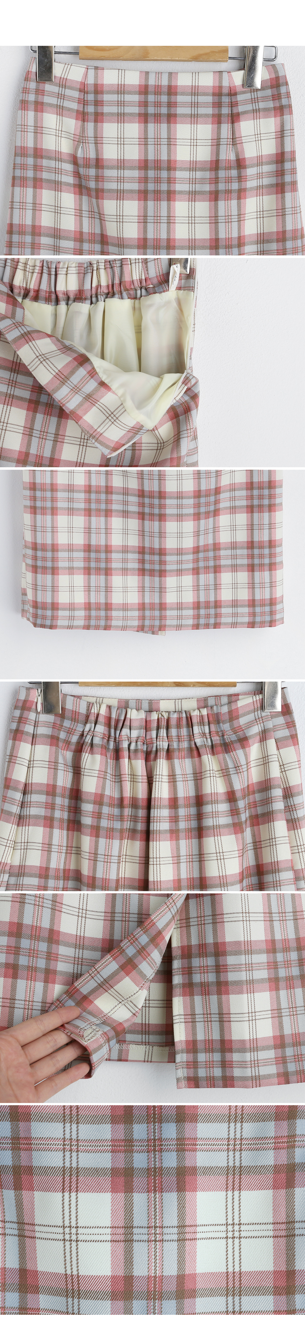 チェックHラインスカート・全2色 | DHOLIC | 詳細画像15